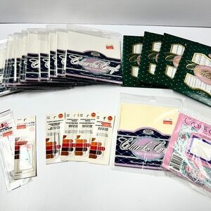 Cross Stitch Fabrics Supplies Aida Cloth Waste Fabric Needles Counter Threader